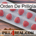 Orden De Priligía 18